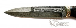 Нож Сиг-3 (дамасская сталь, резной)  - IMG_2252su.JPG