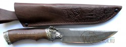 Нож Золотоискатель (дамасская сталь, венге, мельхиор) вариант 2 - 13-1pd.jpg