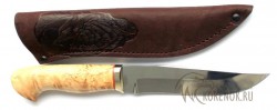 Нож Кайман (сталь 95х18, карельская береза) - Нож Кайман (сталь 95х18, карельская береза)