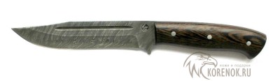Нож Классика-1 цельнометаллический (дамаск, венге) Общая длина mm : 280-290Длина клинка mm : 140-150Макс. ширина клинка mm : 32Макс. толщина клинка mm : 2.2-2.4