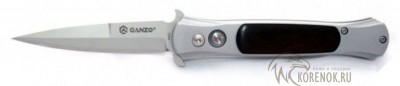 Ножа Ganzo G707 с автоматическим извлечением клинка Общая длина: 208 мм
Длина в сложенном состоянии: 118 мм
Длина клинка: 90 мм
Толщина клинка: 3.6 мм

