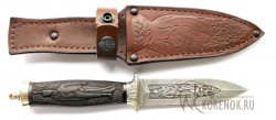 Нож "Метелица-2" (дамасская сталь, резной)   - IMG_9025.JPG