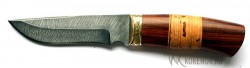 Нож  "Таежный-2"  (дамасская сталь, наборная береста,палисандр)  вариант 2 - IMG_0111.JPG