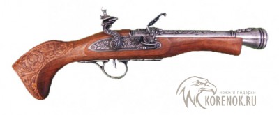 Пистолет,никель	Denix 1110G Длина: 42 см
Производство: Испания