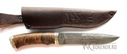 Нож Аскет (Дамасская сталь, составной)  - IMG_1765.JPG