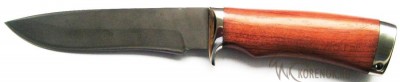 Нож Скат (литой булат, палисандр, мельхиор)  Общая длина mm : 255-270Длина клинка mm : 140-150Макс. ширина клинка mm : 28-31Макс. толщина клинка mm : 2.2-2.4