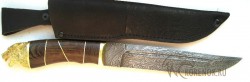 Нож Пластун-г (дамасская сталь, литье)  - IMG_7374.JPG