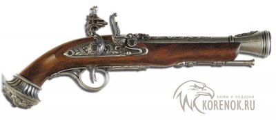 Пистоль пиратская, XVIII век. Denix 1094G Производство: Испания    