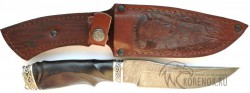 Нож "Егерь" (дамасская сталь, граб, мельхиор) - IMG_7962.JPG