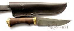 Нож "Медведь" (дамасская сталь, венге,латунь) - IMG_4722.JPG