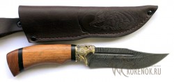 Нож БАЯРД-с (дамасская сталь, сапели, латунь)  вариант 2 - IMG_94094g.JPG