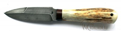 Нож Бобр-1 (дамасская сталь) серия Малыш 


Общая длина мм::
198


Длина клинка мм::
95


Ширина клинка мм::
26.8


Толщина клинка мм::
2.8


