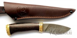 Нож "Гриф-2" (дамасская сталь, венге,латунь)  - IMG_2050f7.JPG