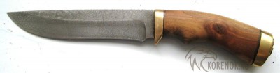 Охотничий нож (хромистый булат)  
Общая длина мм::    262 
Длина клинка мм::    150 
Ширина клинка мм::     30 
Толщина клинка мм::    3.7