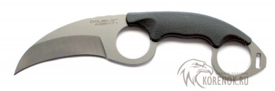 Нож  Cold Steel  Нож Double Agent I Общая длина mm : 192Длина клинка mm : 80Макс. ширина клинка mm : 31Макс. толщина клинка mm : 2.3