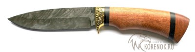 Нож Сиг-2 (дамасская сталь, сапели)   Общая длинна mm : 240-270Длинна клинка mm : 135-150Макс. ширина клинка mm : 35-45Макс. толщина клинка mm : 2.2-2.4