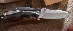 Нож складной HT-1 Stonewash  - Нож складной HT-1 Stonewash 