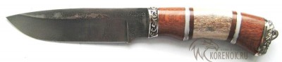 Нож НЛ-6 (лайсвуд, рог оленя) Общая длина mm : 262±30Длина клинка mm : 146±15Макс. ширина клинка mm : 33±5.0Макс. толщина клинка mm : 3.0-4.0