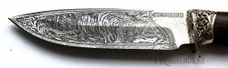 Нож "Фазан" (сталь ХВ 5 "алмазка" с художественным глубоким травлением) - IMG_3315.JPG