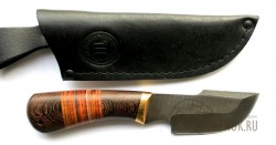 Нож Бизон-2 (дамасская сталь, венге, кожа)   - IMG_0486.JPG
