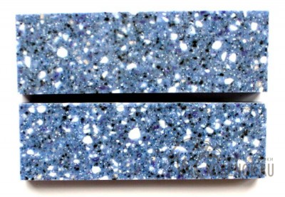 Акриловые накладки № 9 с включением натурального камня (до 5%) Размер: 123х40х12 мм 
 
 