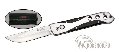 Нож складной  Viking с автоматическим извлечением клинка  А445 Общая длина mm : 205
Длина клинка mm : 85Макс. ширина клинка mm : 19Макс. толщина клинка mm : 2.8