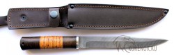 Нож Игла (дамасская сталь, венге, наборная береста)   вариант 3 - IMG_4106.JPG