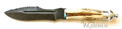 Нож Барс (дамасская сталь, рог лося) 



Общая длина мм::
310


Длина клинка мм::
165


Ширина клинка мм::
38.8


Толщина клинка мм::
5.2




 
