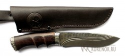 Нож Волк (дамасская сталь , венге, мельхиор) вариант 2 - IMG_9753.JPG