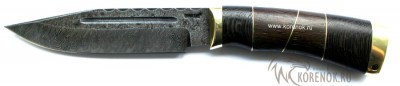 Нож КЛАССИКА-2 (Лось-2) (дамасская сталь)  вариант 2 Общая длина mm : 270-280Длина клинка mm : 150-160Макс. ширина клинка mm : 30-31Макс. толщина клинка mm : 3.0