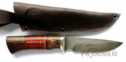 Нож Куница-м (дамасская сталь, венге, кожа)   - IMG_5263.JPG