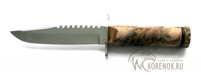 Нож для выживания H055 Общая длина mm : 211Длина клинка mm : 117Макс. ширина клинка mm : 22Макс. толщина клинка mm : 2.1