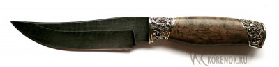 Нож &quot;Зимардак-1&quot; (дамасская сталь) вариант 6 Общая длина ножа : 288 ммДлина клинка : 159 ммДлина рукояти : 129 мм
Ширина клинка: 37 ммТолщина обуха : 3.6 мм