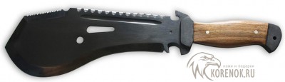 Нож Сапер уд Общая длина mm : 390Длина клинка mm : 240Макс. ширина клинка mm : 90Макс. толщина клинка mm : 4.8