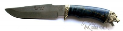 Нож Ирбис (литой булат) вариант 2 


Общая длина мм::
295


Длина клинка мм::
155


Ширина клинка мм::
37


Толщина клинка мм::
2.2


