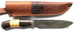 Нож "Батыр" (дамасская сталь)  - IMG_8131.JPG