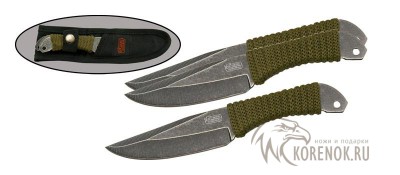 Набор  метательных ножей  Viking Norway S834N3 (3 шт) Общая длина mm : 150Длина клинка mm : 75Макс. ширина клинка mm : 23Макс. толщина клинка mm : .2.0