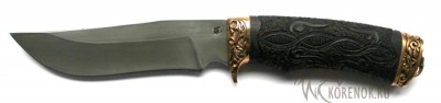 Нож Цезарь (литой булат, черный граб,бронза)   Общая длина mm : 270Длина клинка mm : 142Макс. ширина клинка mm : 32Макс. толщина клинка mm : 2.2-2.4
