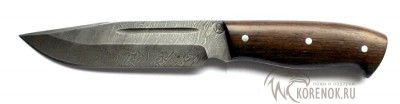Нож КЛАССИКА-2 (Лось-2) цельнометаллический  (дамасская сталь) вариант 2 Общая длина mm : 272Длина клинка mm : 155Макс. ширина клинка mm : 33Макс. толщина клинка mm : 4.7