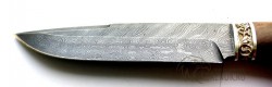Нож Аскет (торцевой дамаск) вариант 3 - IMG_0124.JPG