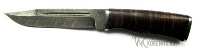 Нож Русич  (дамасская сталь) Общая длина mm : 270±10Длина клинка mm : 145±10Макс. ширина клинка mm : 30±5Макс. толщина клинка mm : 4.0±1.0