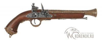 Пистолет итальянский XVIII века. Denix 1031L Длина: 39 см
Производство: Испания