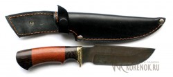Нож  "Белый клык"  (дамасская сталь)  - Нож  "Белый клык"  (дамасская сталь) 