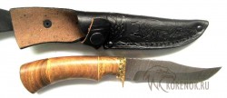 Нож  "Колонок"  (дамасская сталь) вариант № 2 - IMG_2286.JPG
