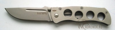 Складной нож Багира (НОКС) Общая длина mm : 210Длина клинка mm : 93Макс. ширина клинка mm : 26Макс. толщина клинка mm : 3.5