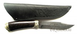 Нож "Алтай-1" (дамасская сталь, мельхиор) - IMG_4256.JPG