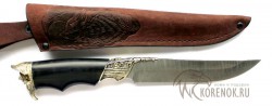 Нож "Осетр"  (дамасская сталь) вариант 2 - Нож "Осетр"  (дамасская сталь) вариант 2
