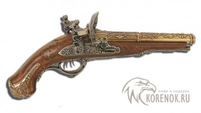 Пистолет Наполеона.  Пистолет 2-ствольн изготовленв Сент-Этьене для Наполеона в 1806г.
Производство: Испания