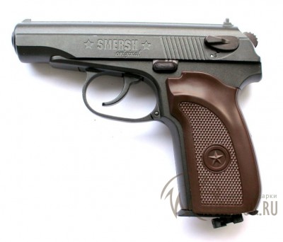 Пневматический пистолет SMERSH H1 ПМ с блоубэком 


Калибр, мм:
4,5/.177


Дульная энергия (не более), Дж:
3


Начальная скорость, м/с:
114


Емкость магазина (барабана):
18


Длина, мм:
240






