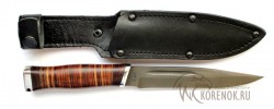 Нож Казак-1 (Наборная кожа, булат)   - IMG_86118l.JPG